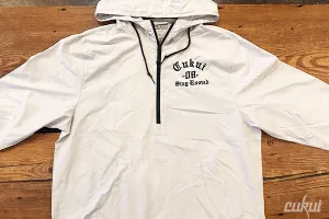Cukui OE Lightweight Zip Anorak Windbreaker - Smoke/Black