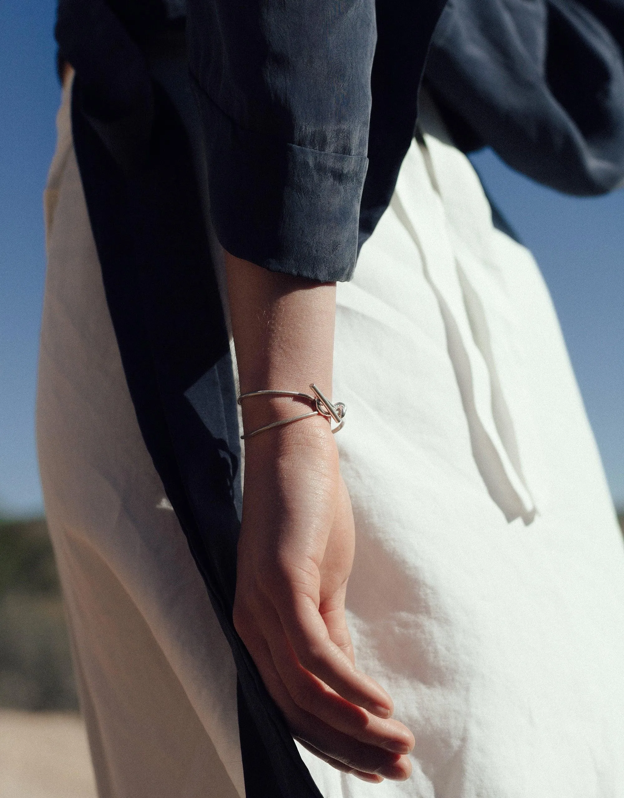 Double Rope Toggle Bracelet
