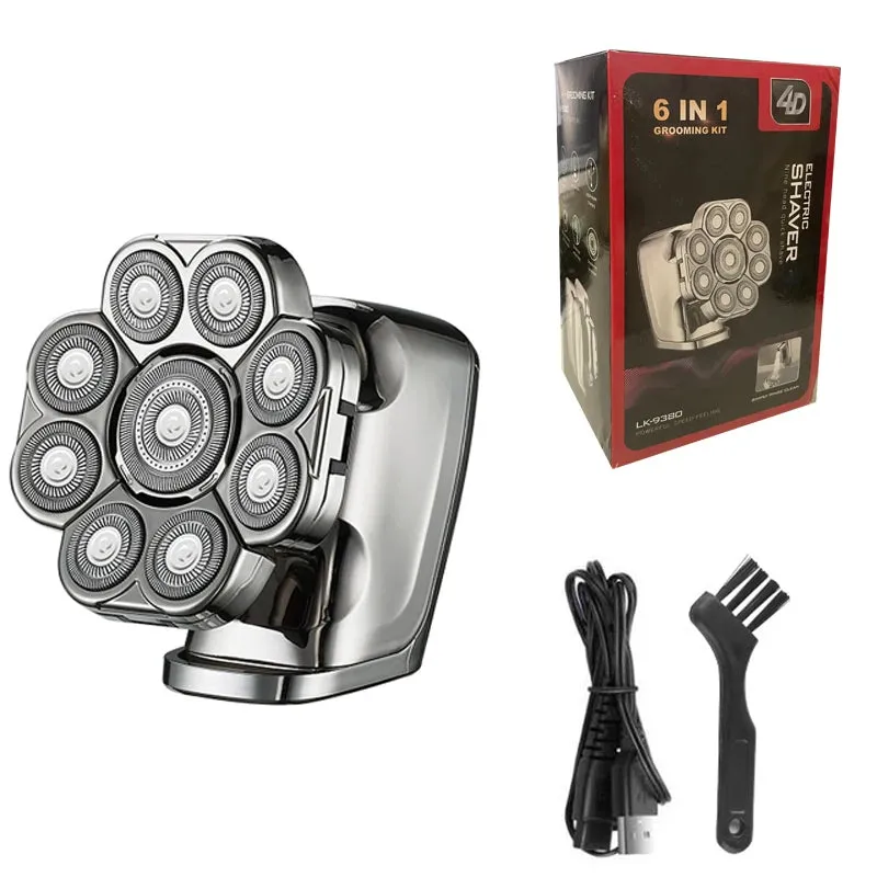 FlexiGear™ 9 In 1 Rechargeable Men's Grooming Kit
