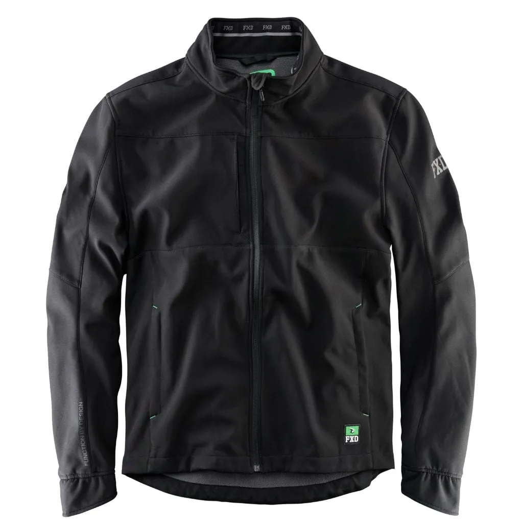 FXD WO-3 SOFT SHELL WORK JACKET - BLACK
