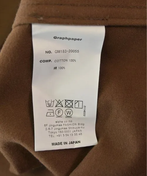 Graphpaper Work jackets