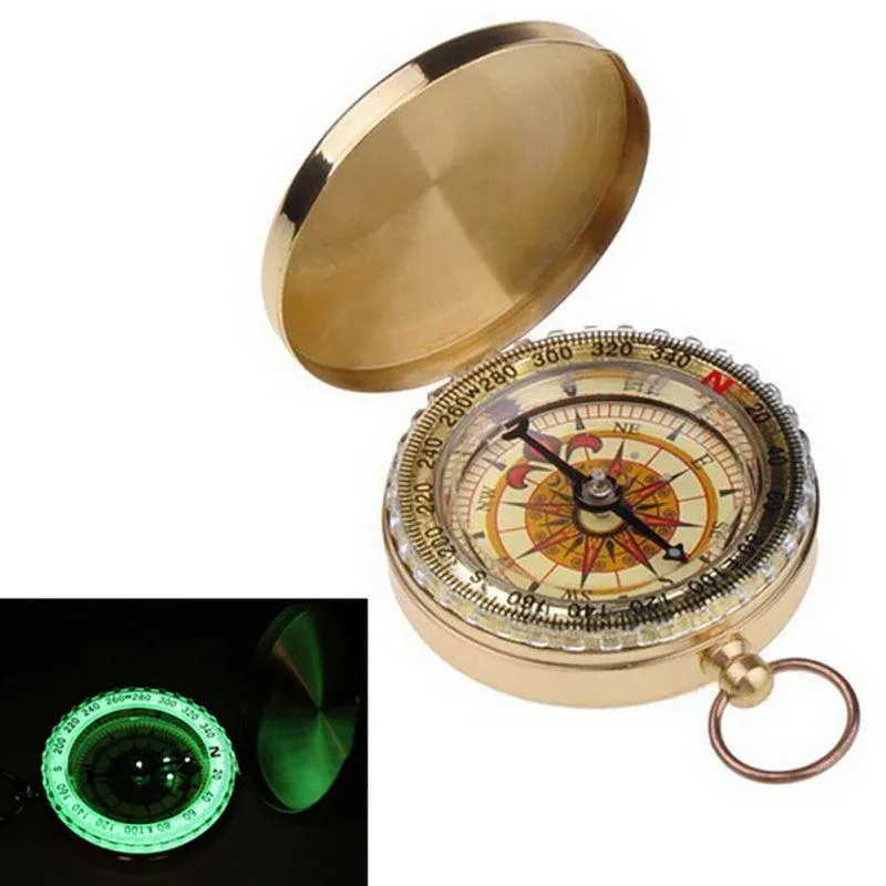 Hiking Portable Brass Pocket Navigation