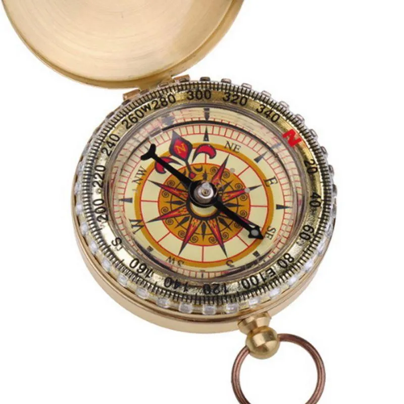 Hiking Portable Brass Pocket Navigation