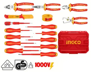 Ingco HKITH1601 16pcs Insulated Hand Tools Set