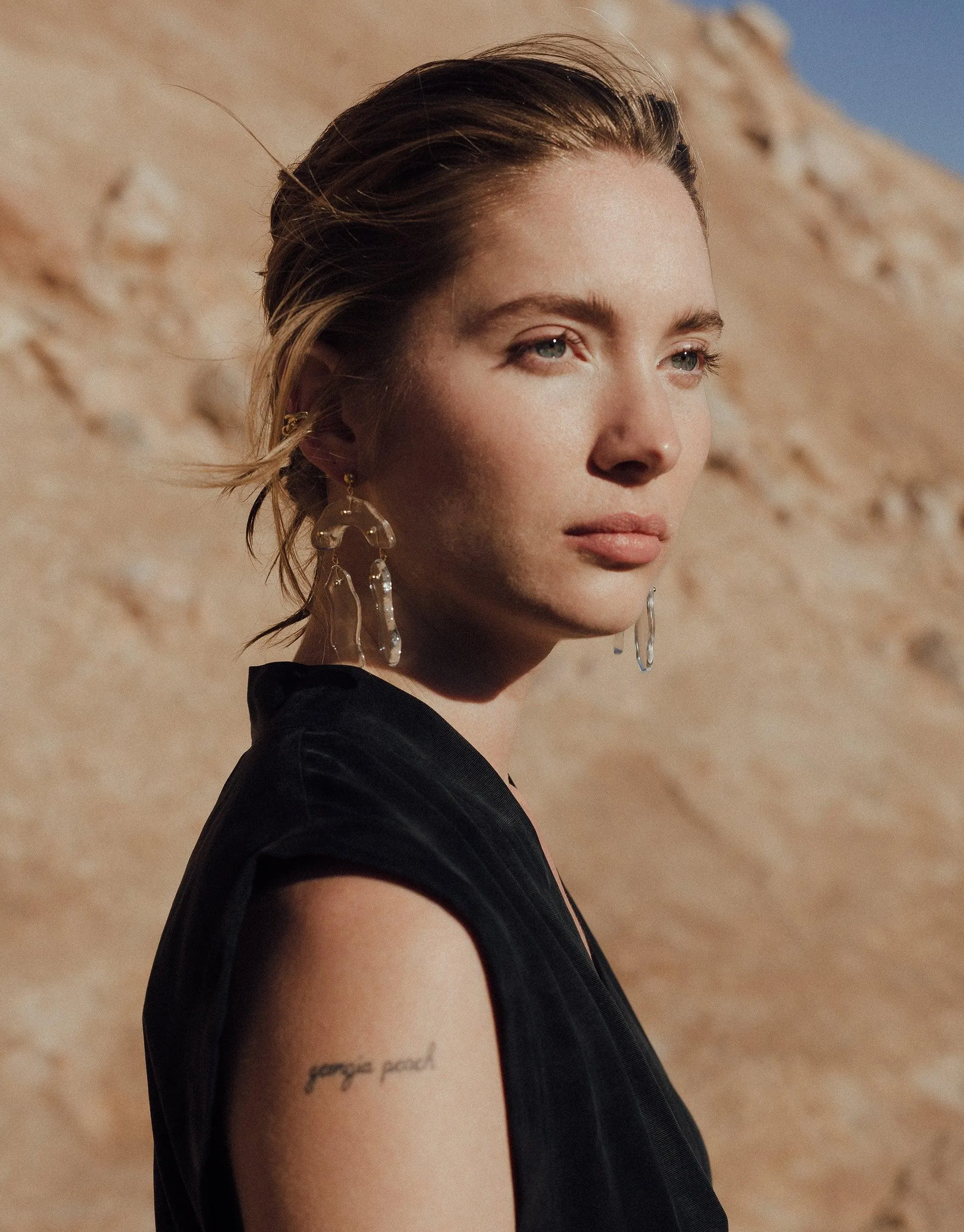 Rock Dangling Earrings