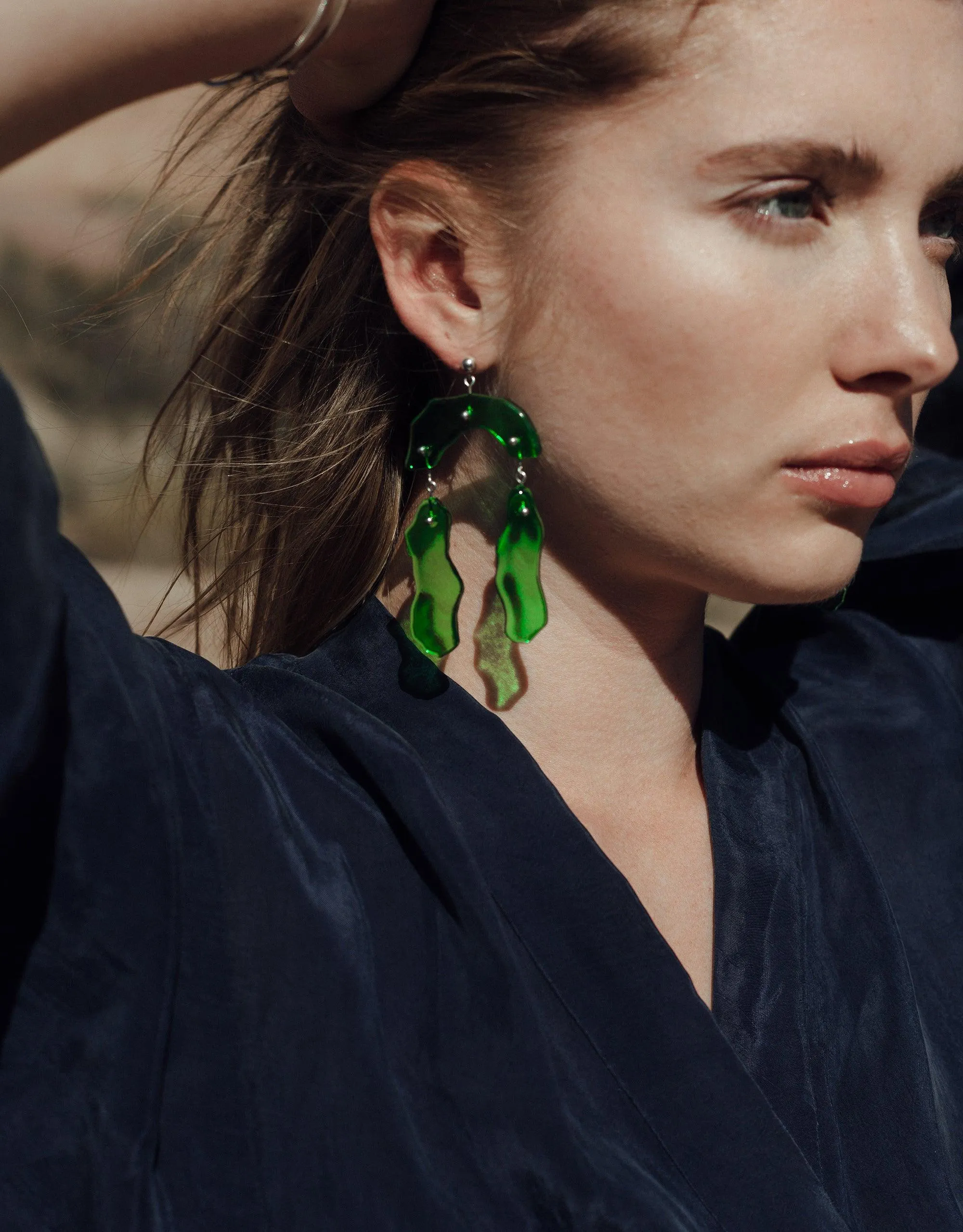 Rock Dangling Earrings