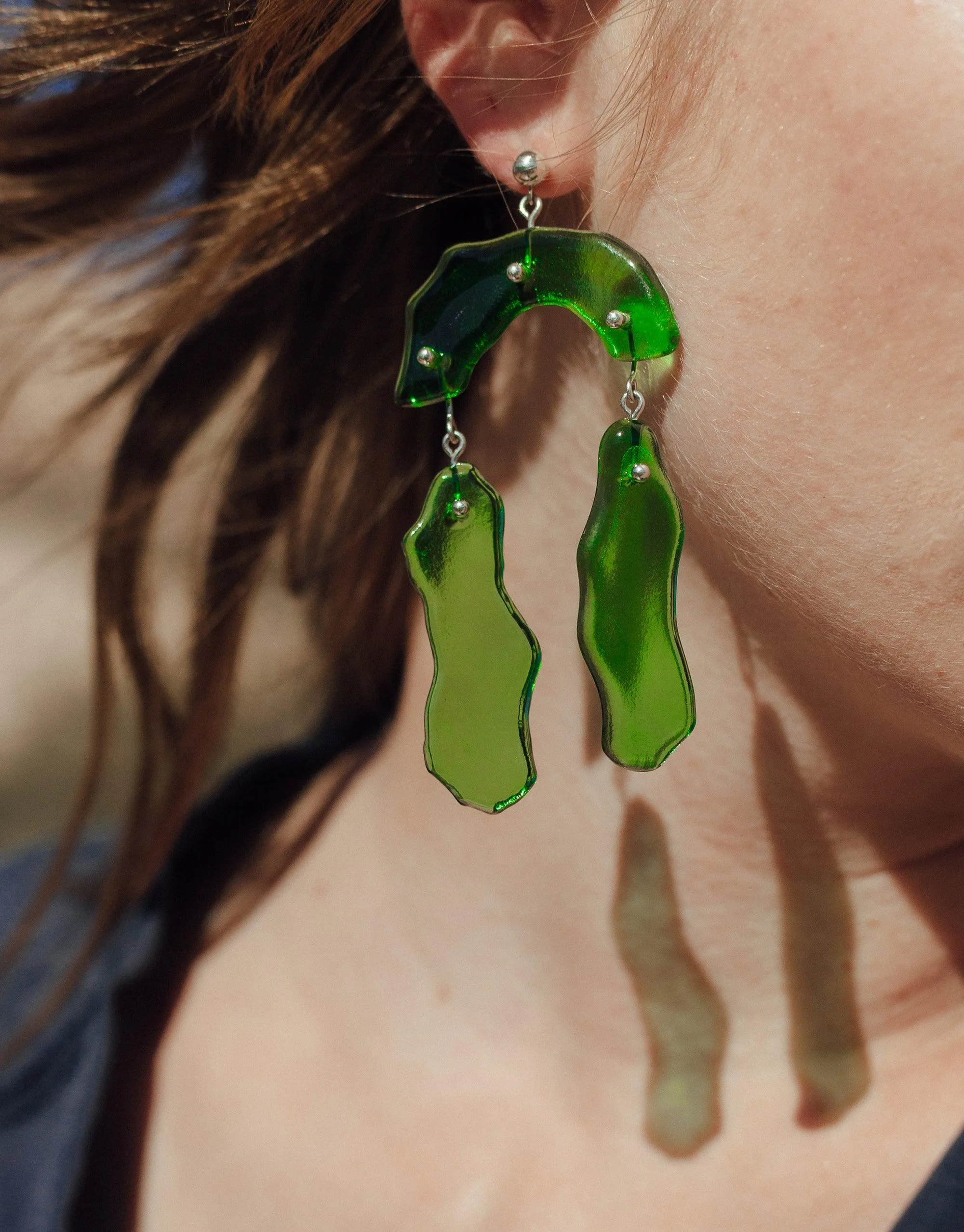 Rock Dangling Earrings