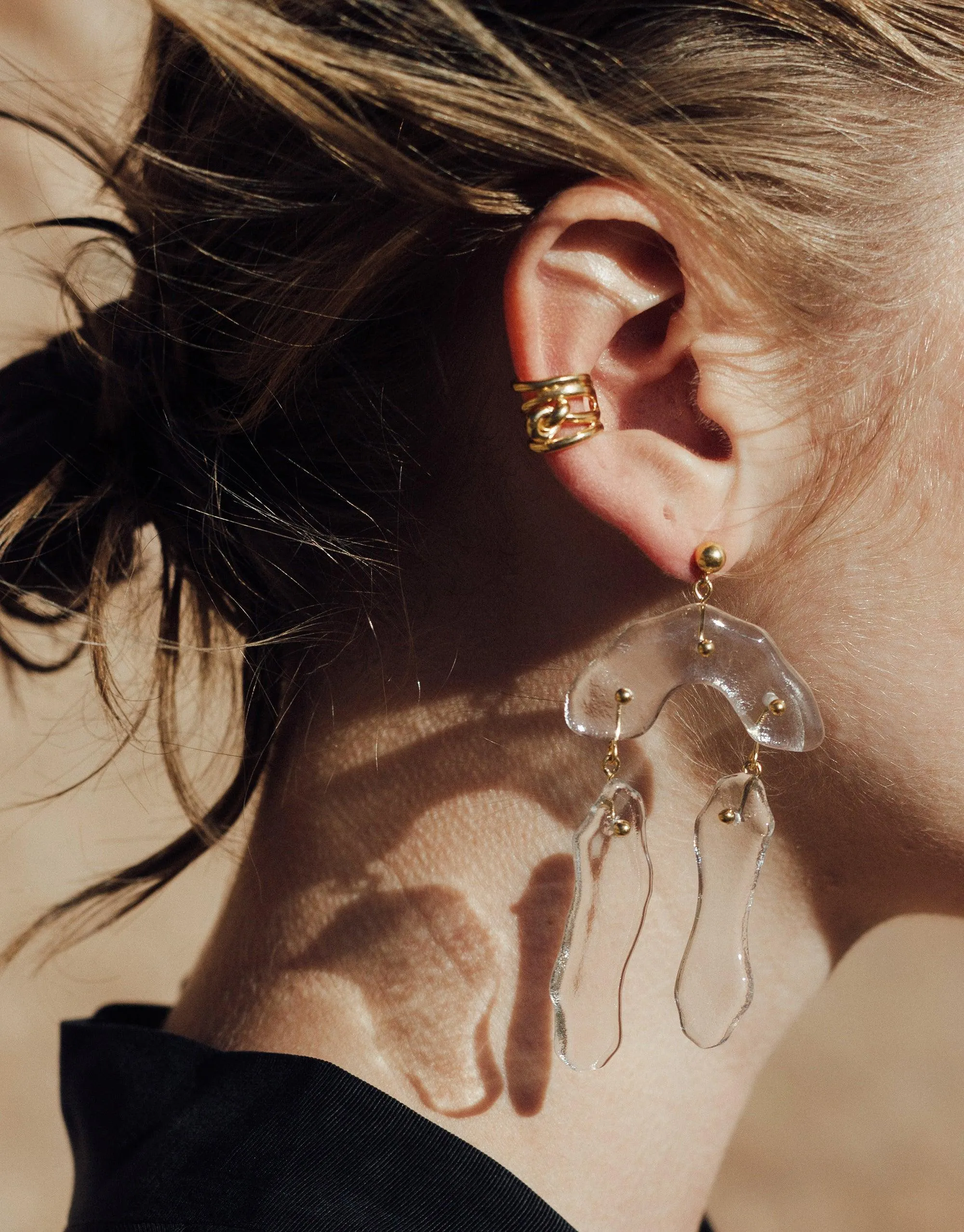 Rock Dangling Earrings