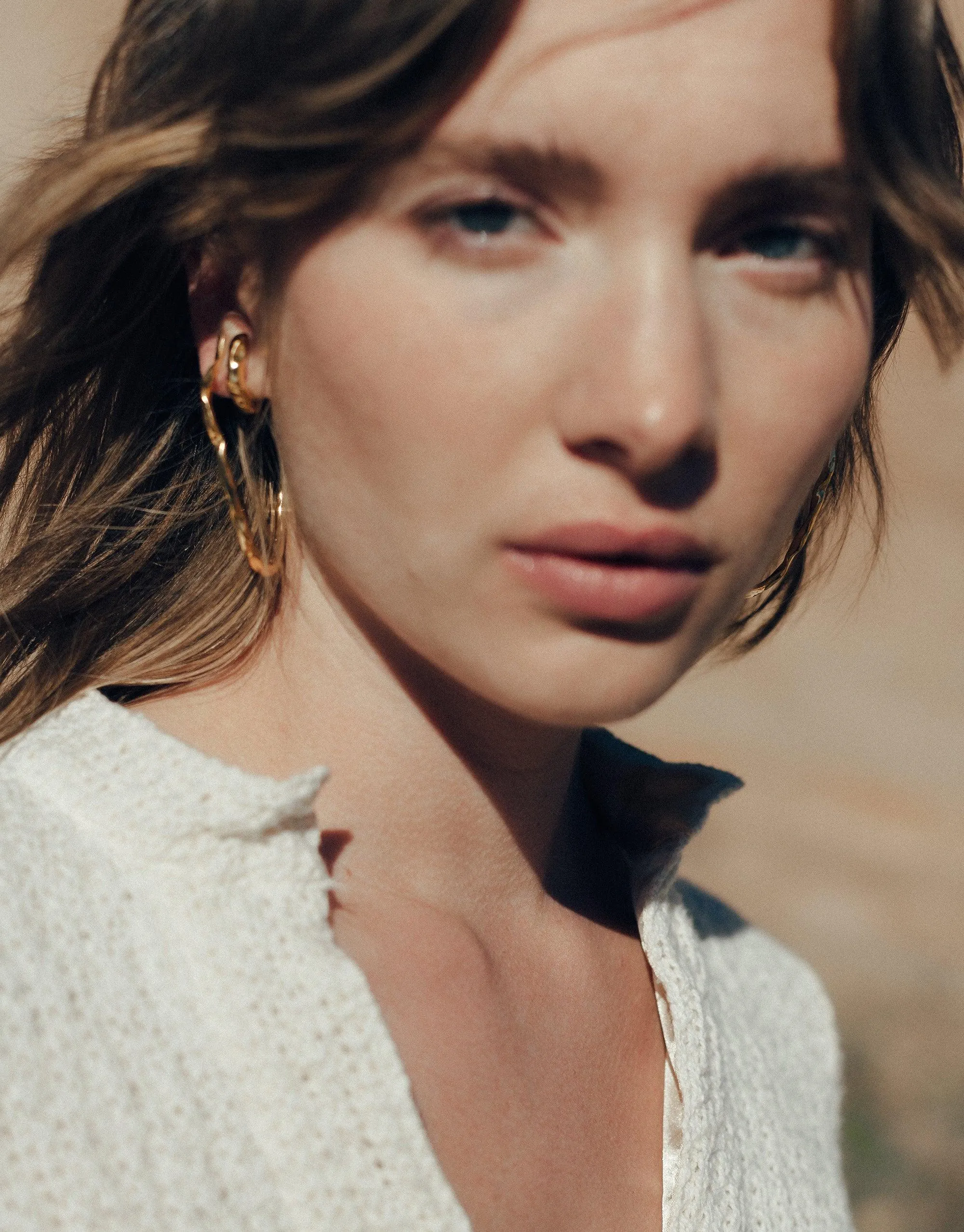 Rock Stud Earrings