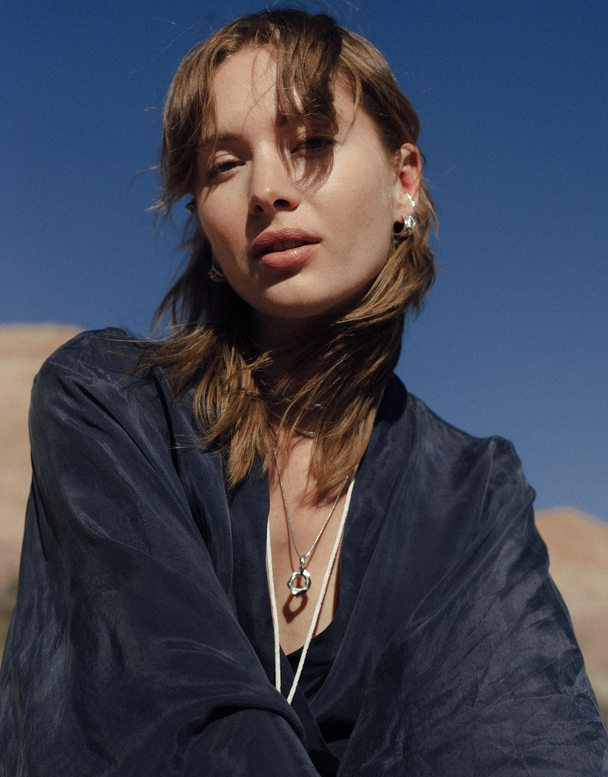 Rope Hoop Earrings