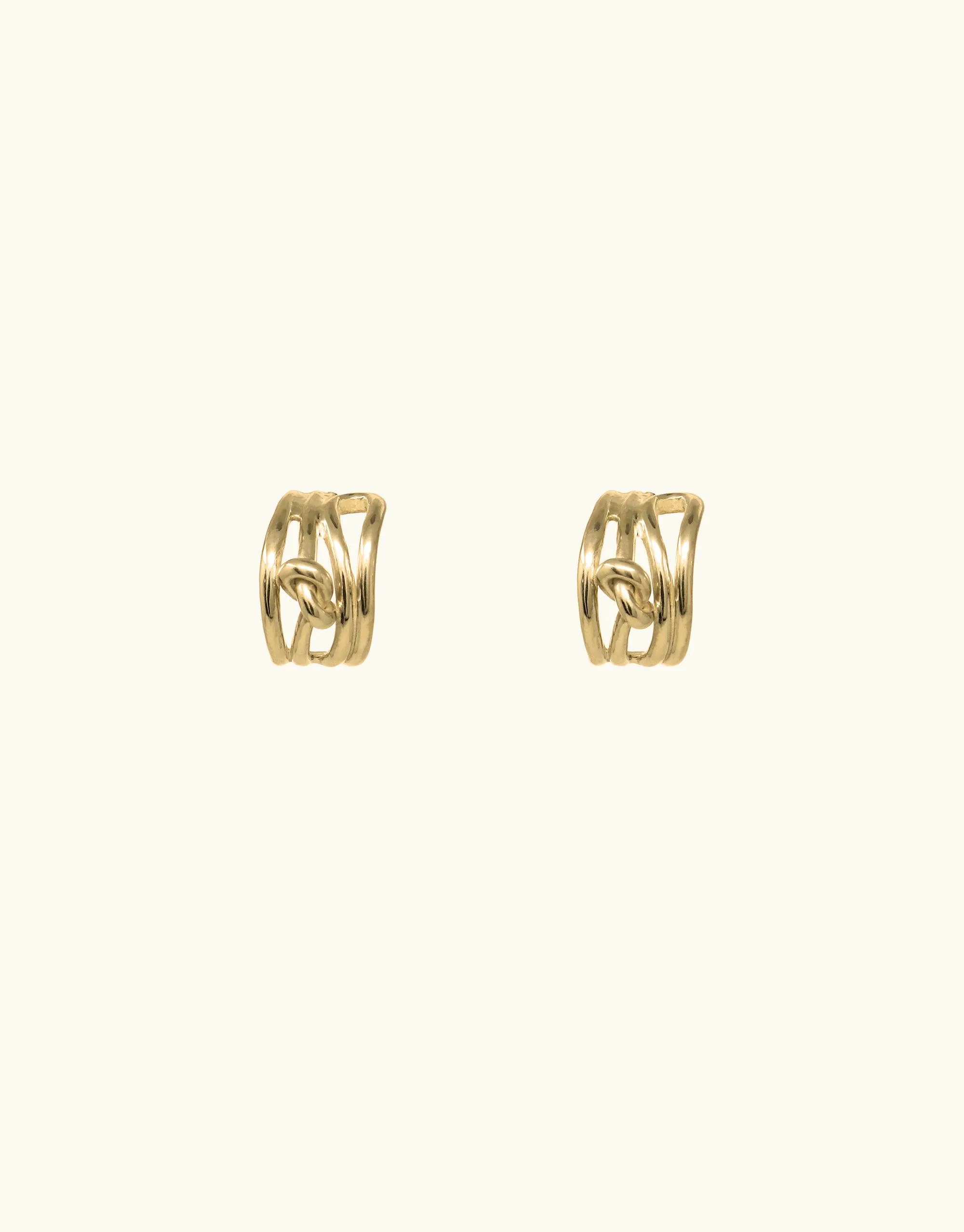 Rope Hoop Earrings