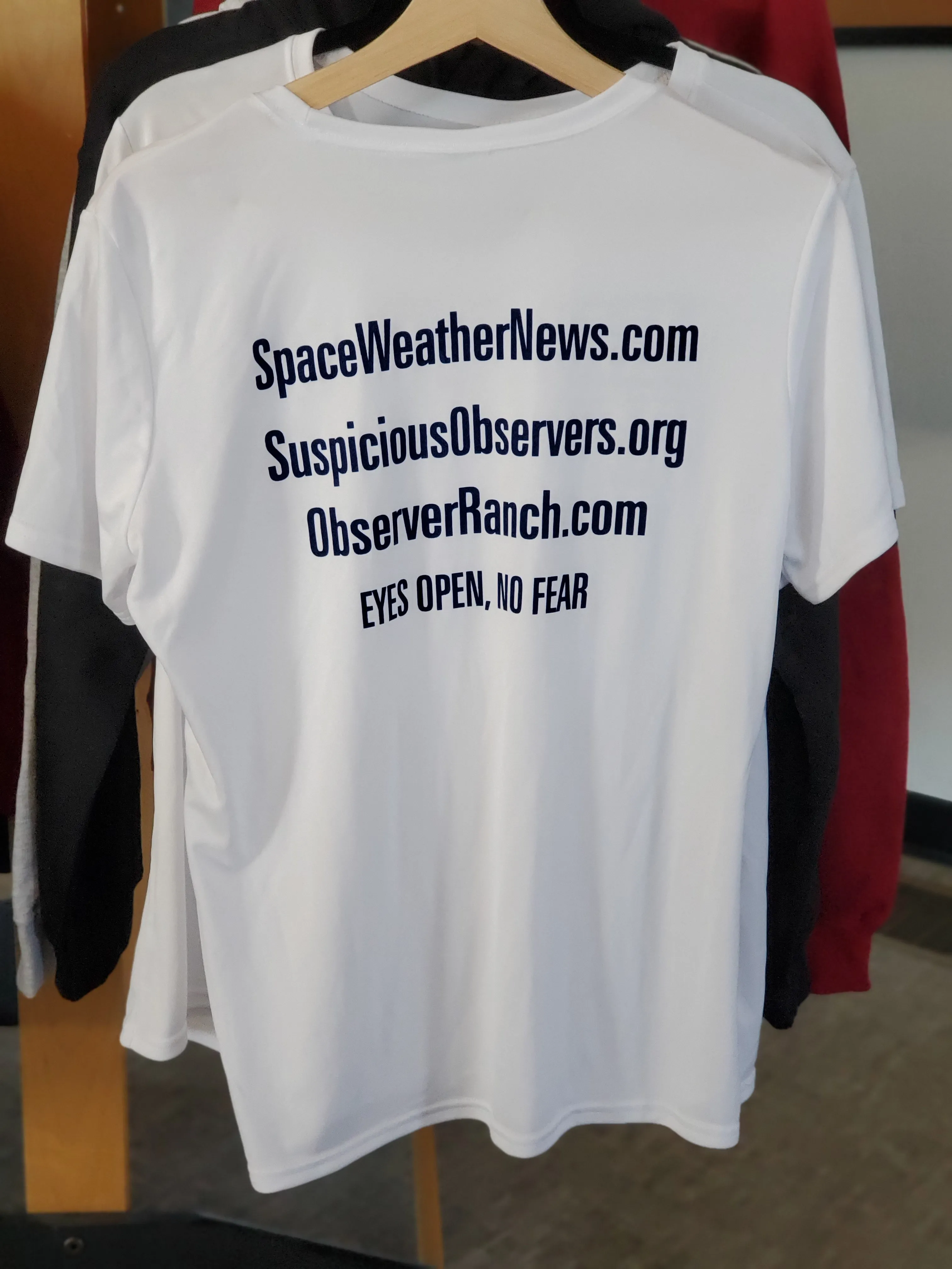 SPACE WEATHER NEWS  Short Sleeve Shirt