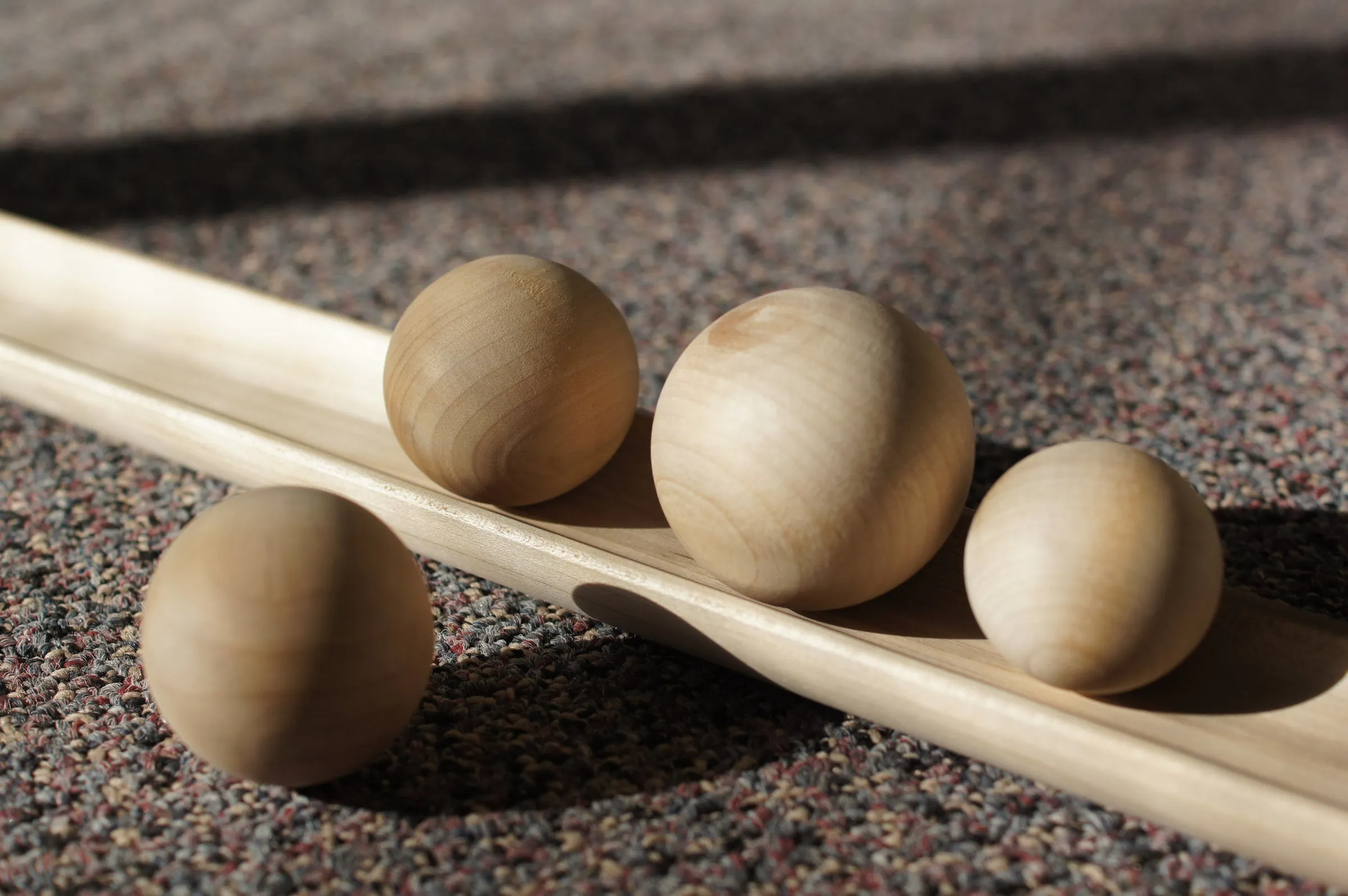 Weather Treated Wood Balls
